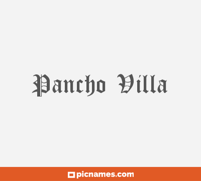 Pancho Villa